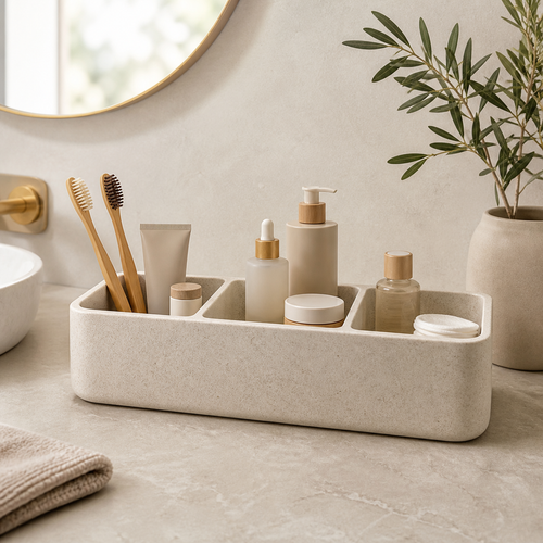 Karseno Bathroom Countertop Caddy